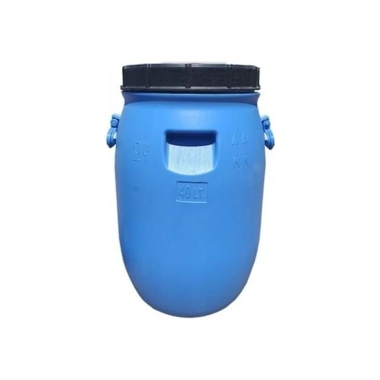 ŞEN PLASTİK  40 Lt Litre Varil Içi Beyaz Plastik Yağ Turşu Bidon
