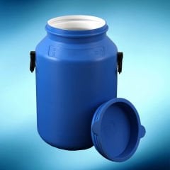 ŞEN PLASTİK 30 Lt Litre Varil Süt Güğümü Içi Beyaz Bidon