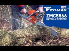 Zomax ZMC5566 Benzinli Ağaç Kesme Makinesi
