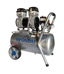 Hyundai HM2050S Hava Kompresörü Sessiz & Yağsız 1500W 50 Lt.