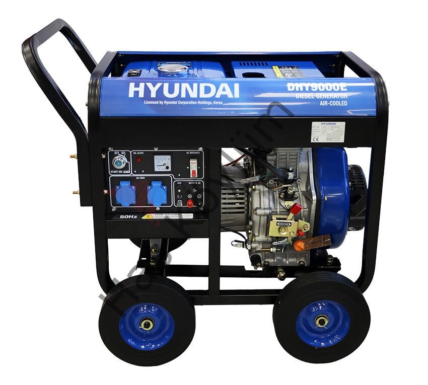 Hyundai Dhy9000E Monafaze Dizel 7.5 Kva Jeneratör