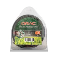 Orac Ot T Misina 4.0 mm 4 Köşe 28 Mt. Siyah