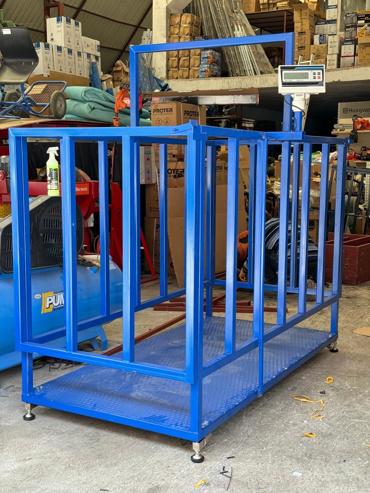 Büyük Baş Canlı Hayvan Kantarı