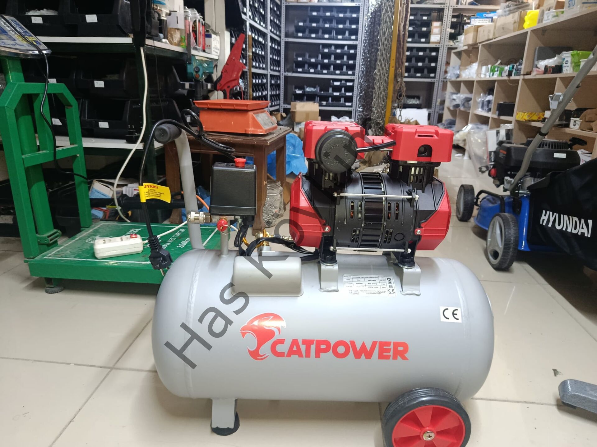 Catpower 1154 Sessiz ve Yağsız 50 Lt Kompresör 2 Hp