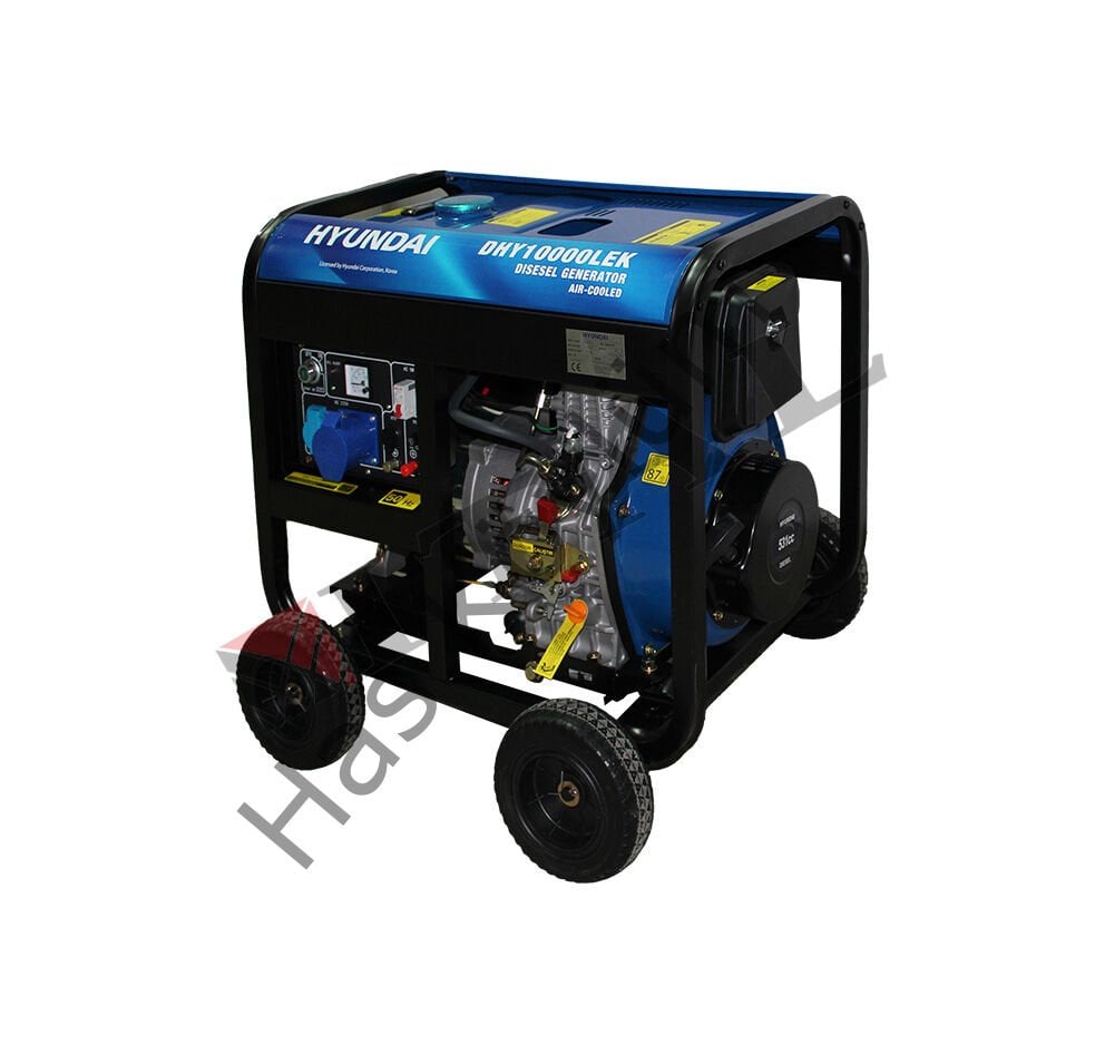 Hyundai DHY10000LEK Dizel Marşlı Jeneratör 8,5kVA