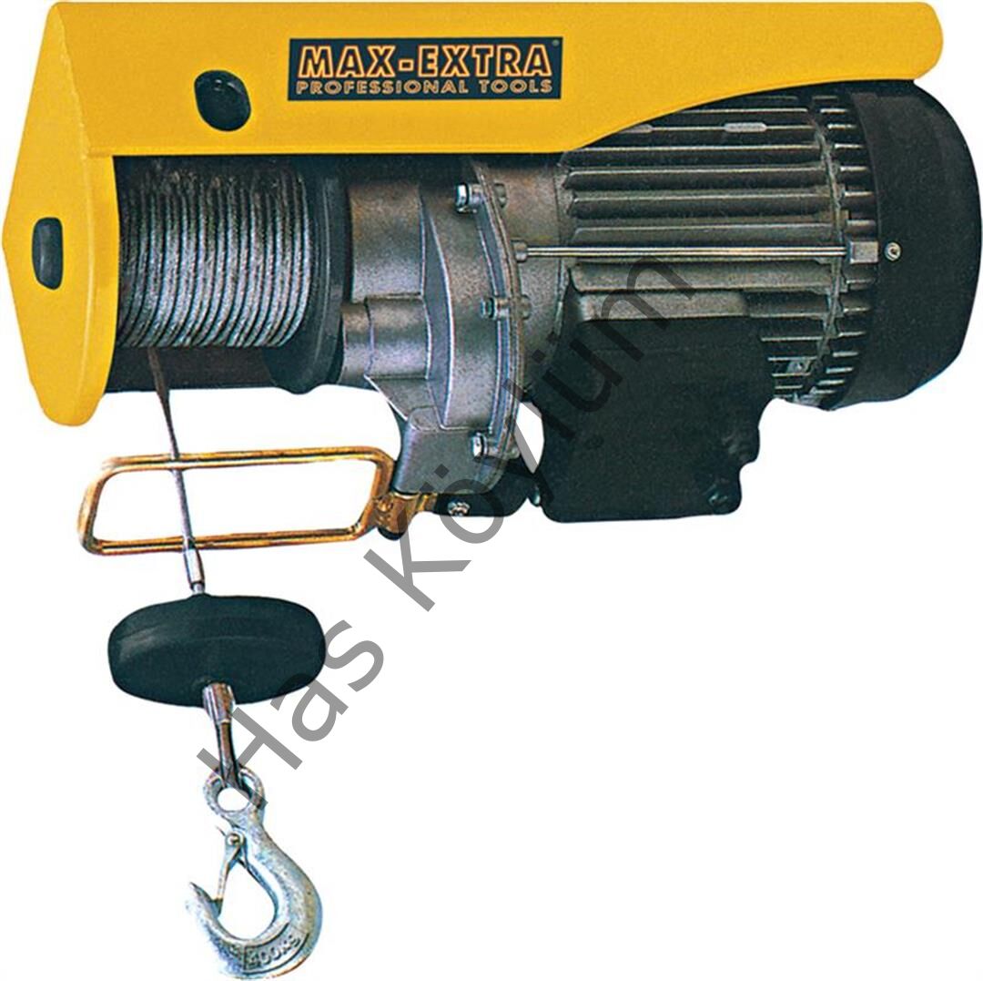 Max-Extra 250-500 Kg. Elektrikli Vinç 10-20 mt.