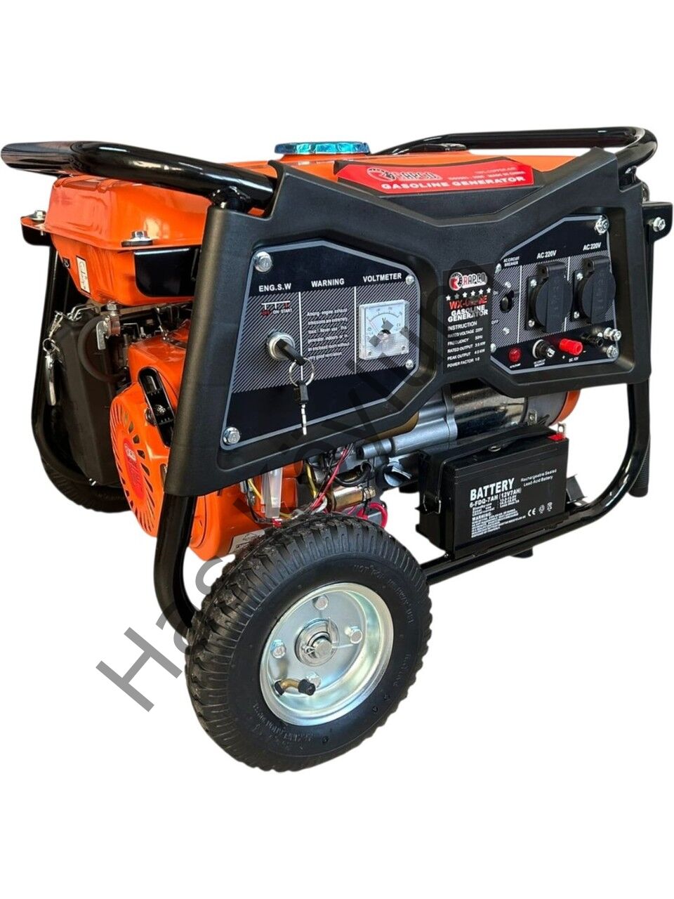 Rapco WX 9500 Benzinli jeneratör marşlı uzaktan kumandalı 9,5 kva (bakır sargı)