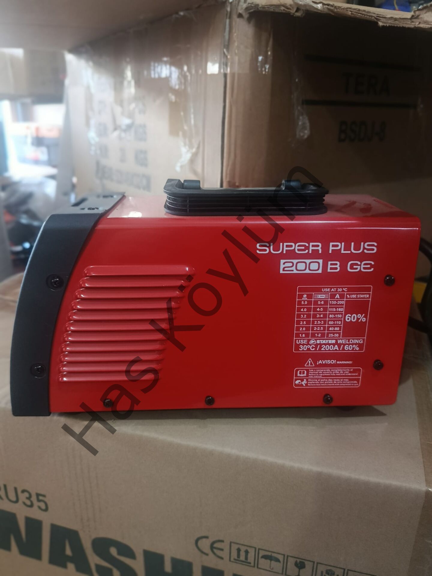 Stayer Super Plus 200 B Ge Kaynak Makinası 200 Amper