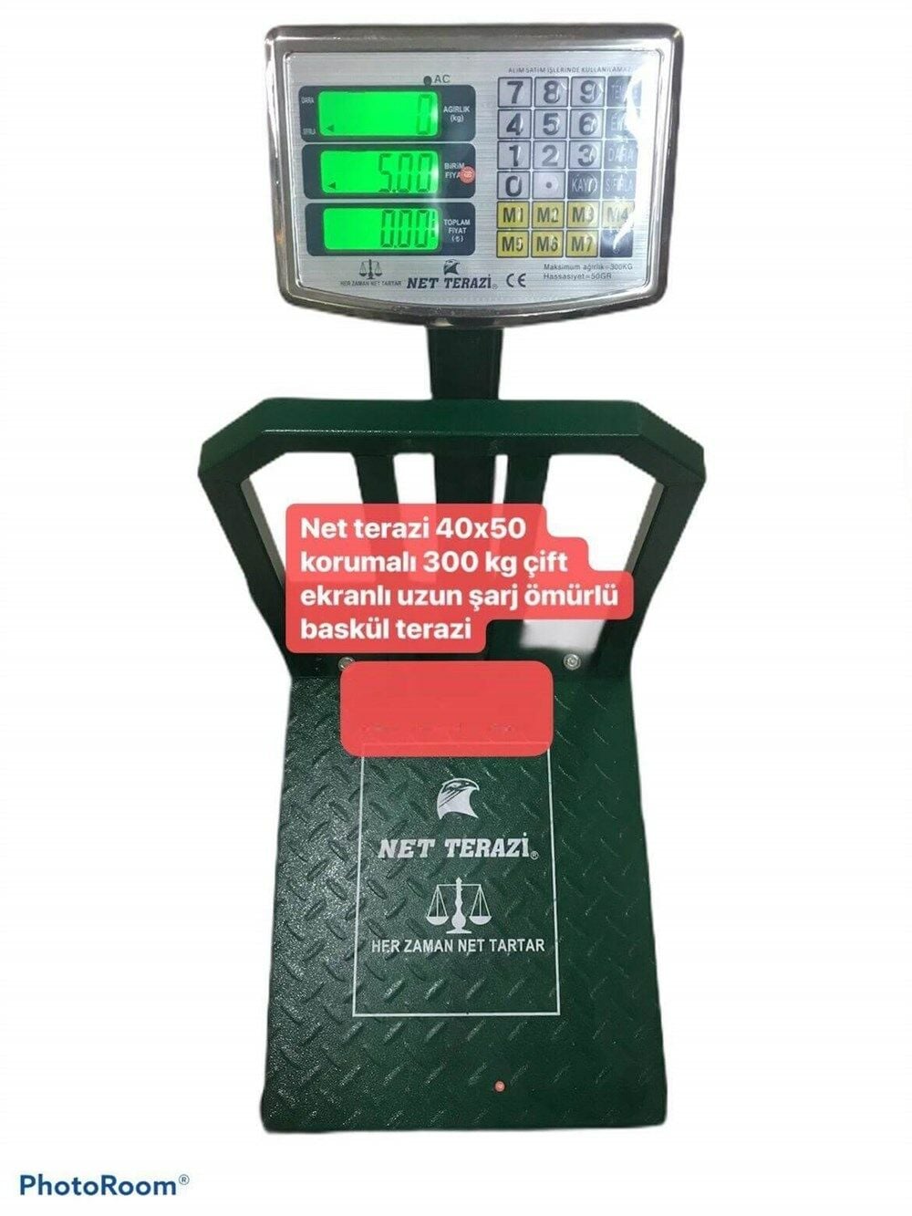 NET 150 Kg 50 Gram Hassasiyetli Metal Hassas Kantar Terazi